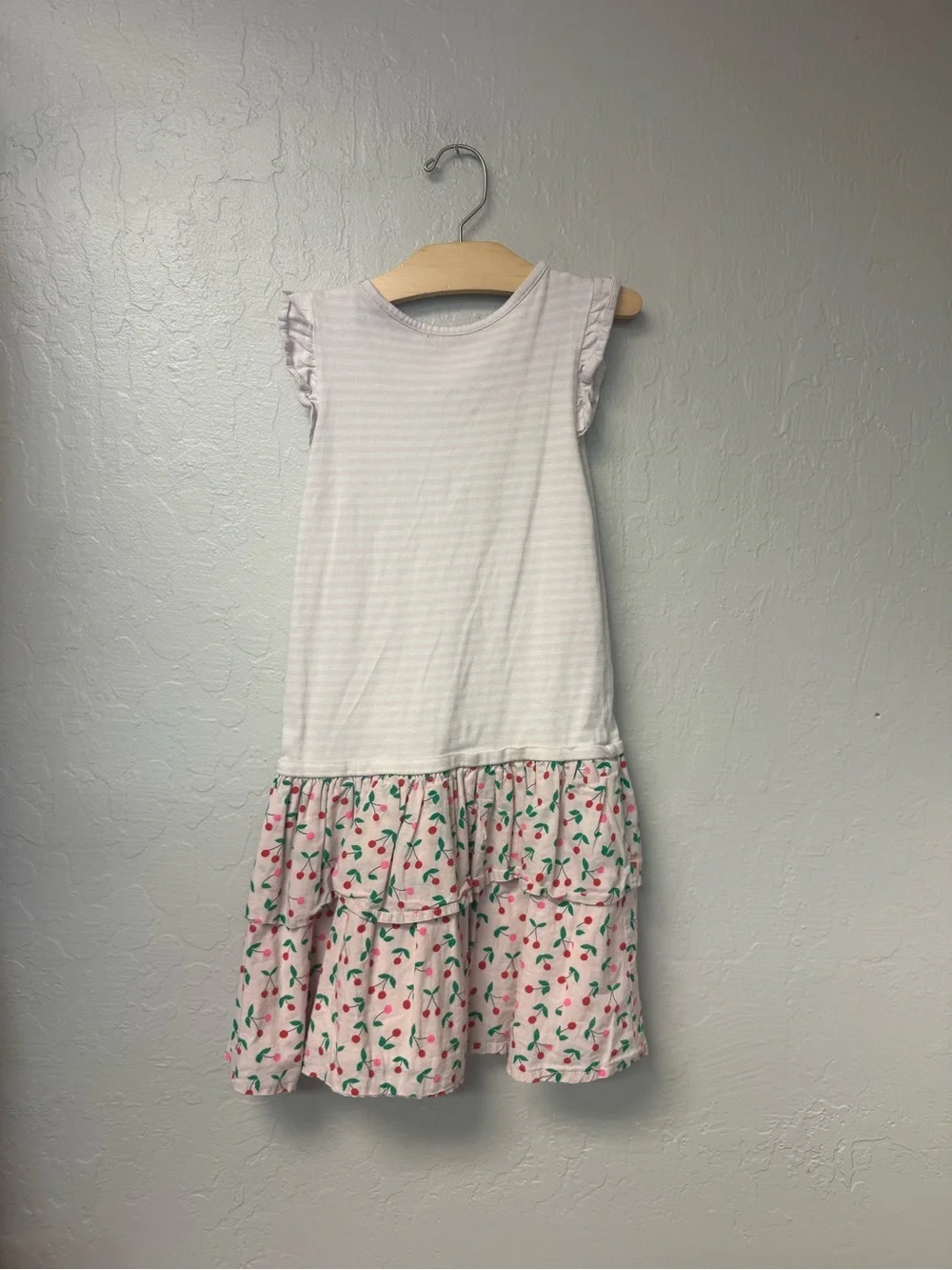 $23‎ ADD ON mini boden sequin flip cherry dress 8-9Y hanna andersson zara